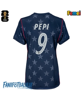 Statele Unite Ricardo Pepi #9 Echipament de Fotbal Replică Mondial 2026 Femei Deplasare
